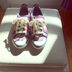 COACH BARRETT GRAFFITI SNEAKERS
